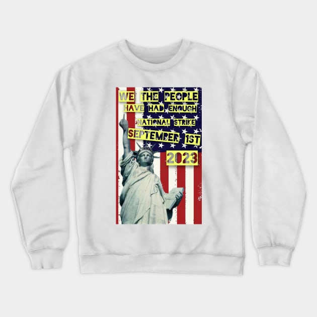 September 1st Strike Crewneck Sweatshirt by Clown Barf